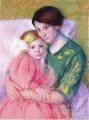 母と子 母親の子供たちを読む メアリー・カサット